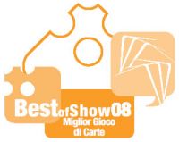 Il logo del Miglior gioco di carte 08