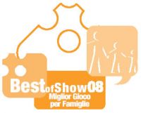 Il logo per il Miglior Family/Party Game 08